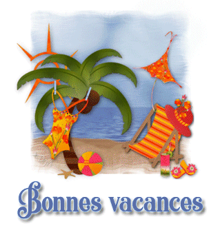 Bonnes vacances palmier